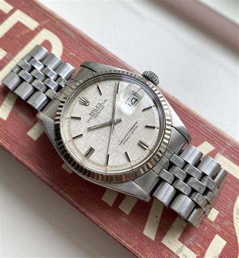 rolex datejust 1601 case size|rolex datejust 1601 review.